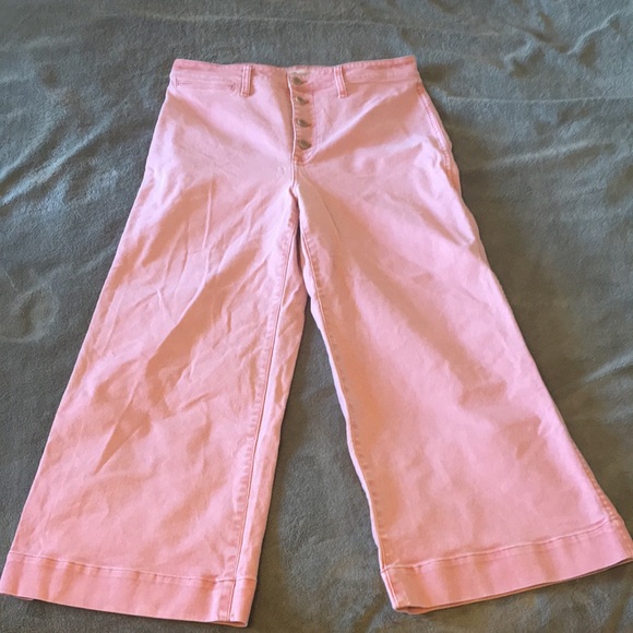 Madewell Emmett wide leg crop size 32 tall - Picture 2 of 13